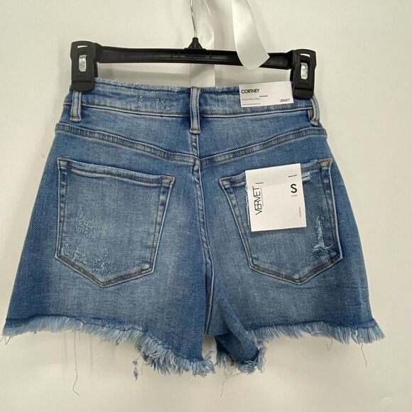 Vervet Jeans Cortney Stretch Mom Denim Shorts for Women - Picture 2 of 6